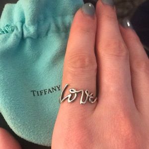 Tiffany & Co “Love” Ring - sz 6.5